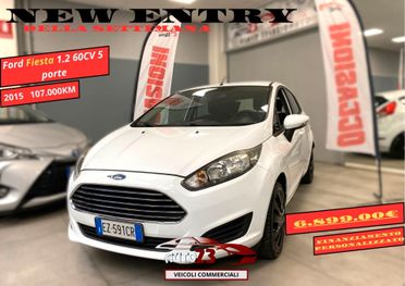 Ford Fiesta 1.2 60CV gpl 5 porte ok neopatentati
