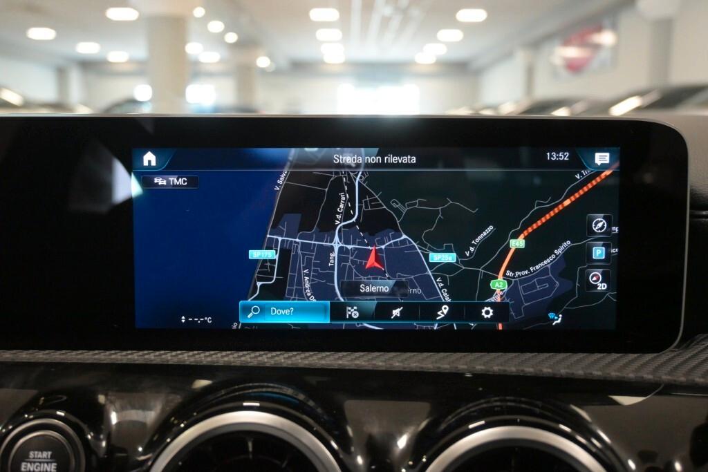 MERCEDES-BENZ A 160D 95CV BUSINESS SOLUTION 6M. ( PELLE - PARK ASSIST - TELECAMERA POST. - NAVI PREMIUM - CRUISE - NEOPATENTATI )