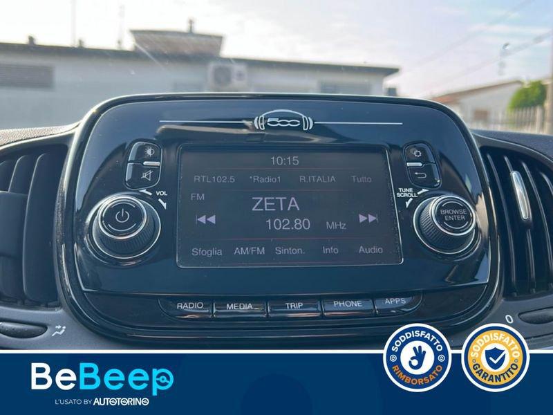 FIAT 500 1.2 LOUNGE S&S 69CV MY19