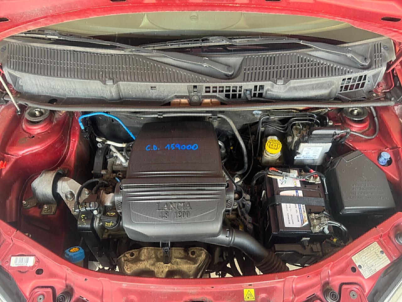 Lancia Ypsilon 1.2 impianto GPL