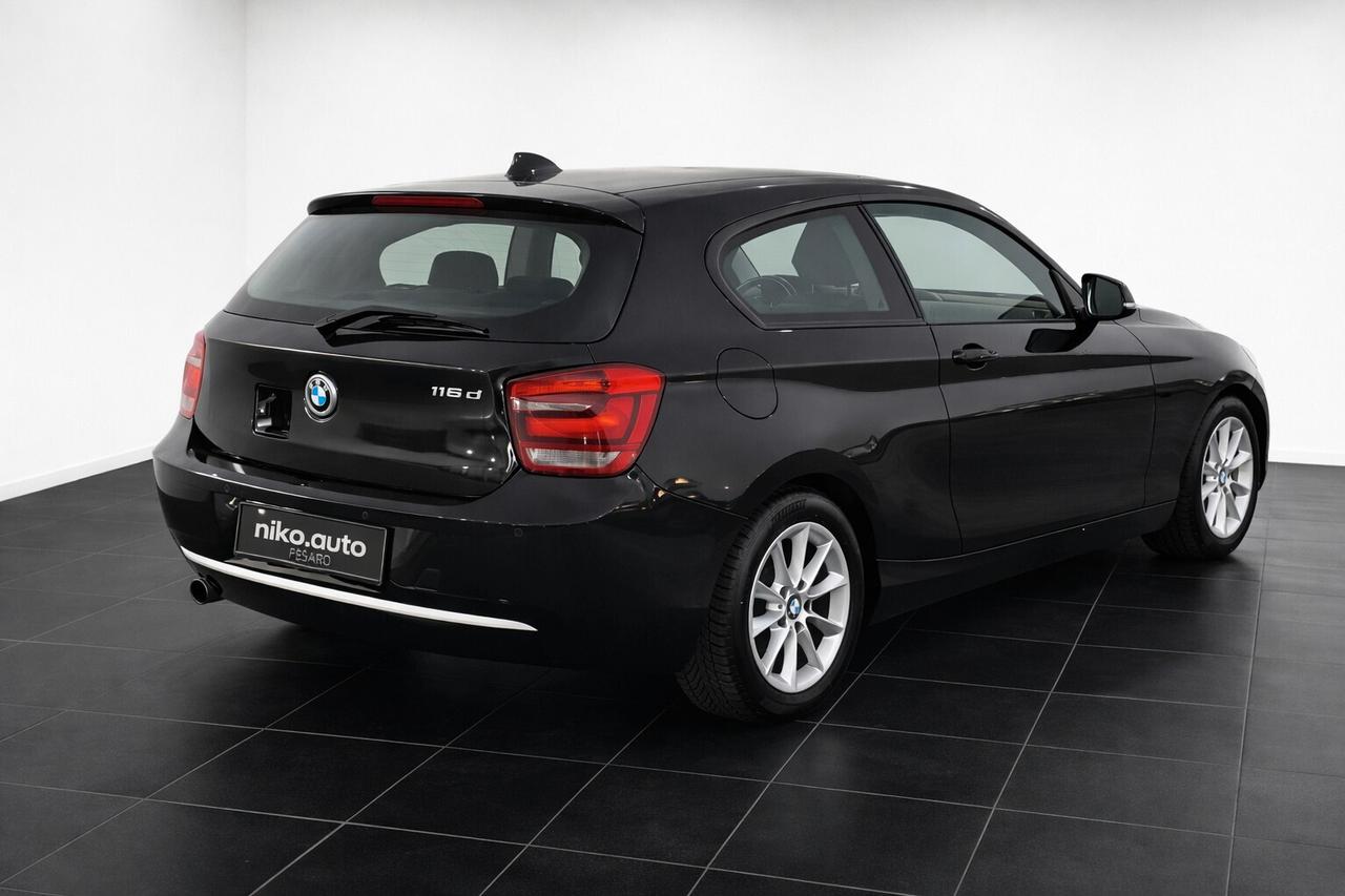 Bmw 116 116d 3p. Efficient Dynamics Urban NEOPATENTATI NAVI PELLE