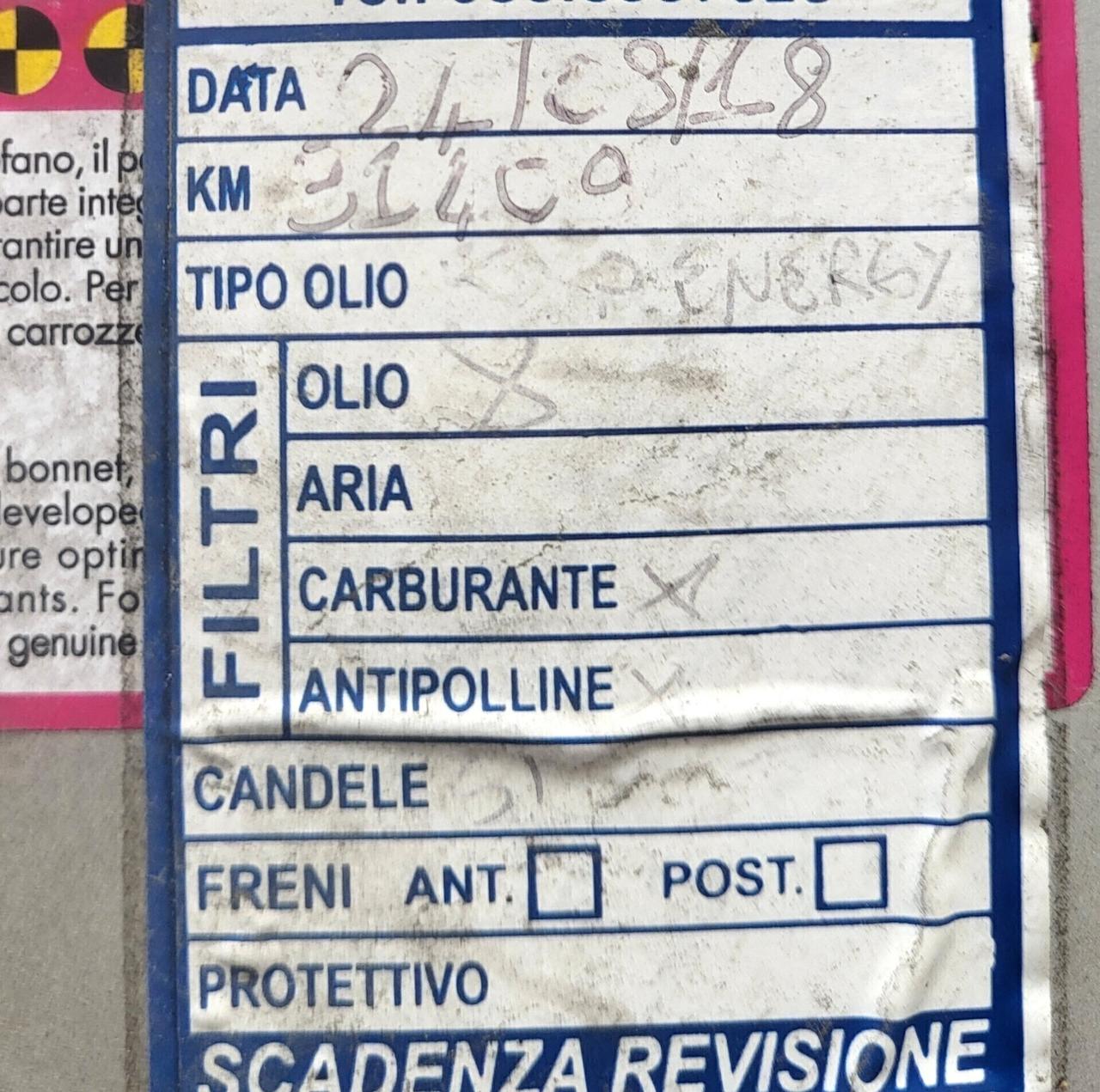 FIAT PUNTO EVO 1,2 GPL-UNICA PROPRIET-3 REVISIONI