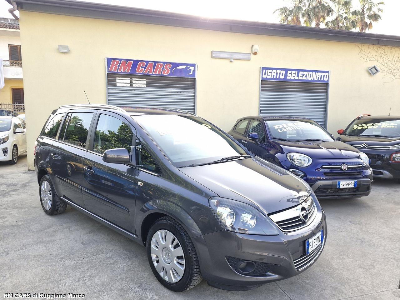 OPEL ZAFIRA 1.6 150CV BZ/METANO 7 POSTI 138000KM