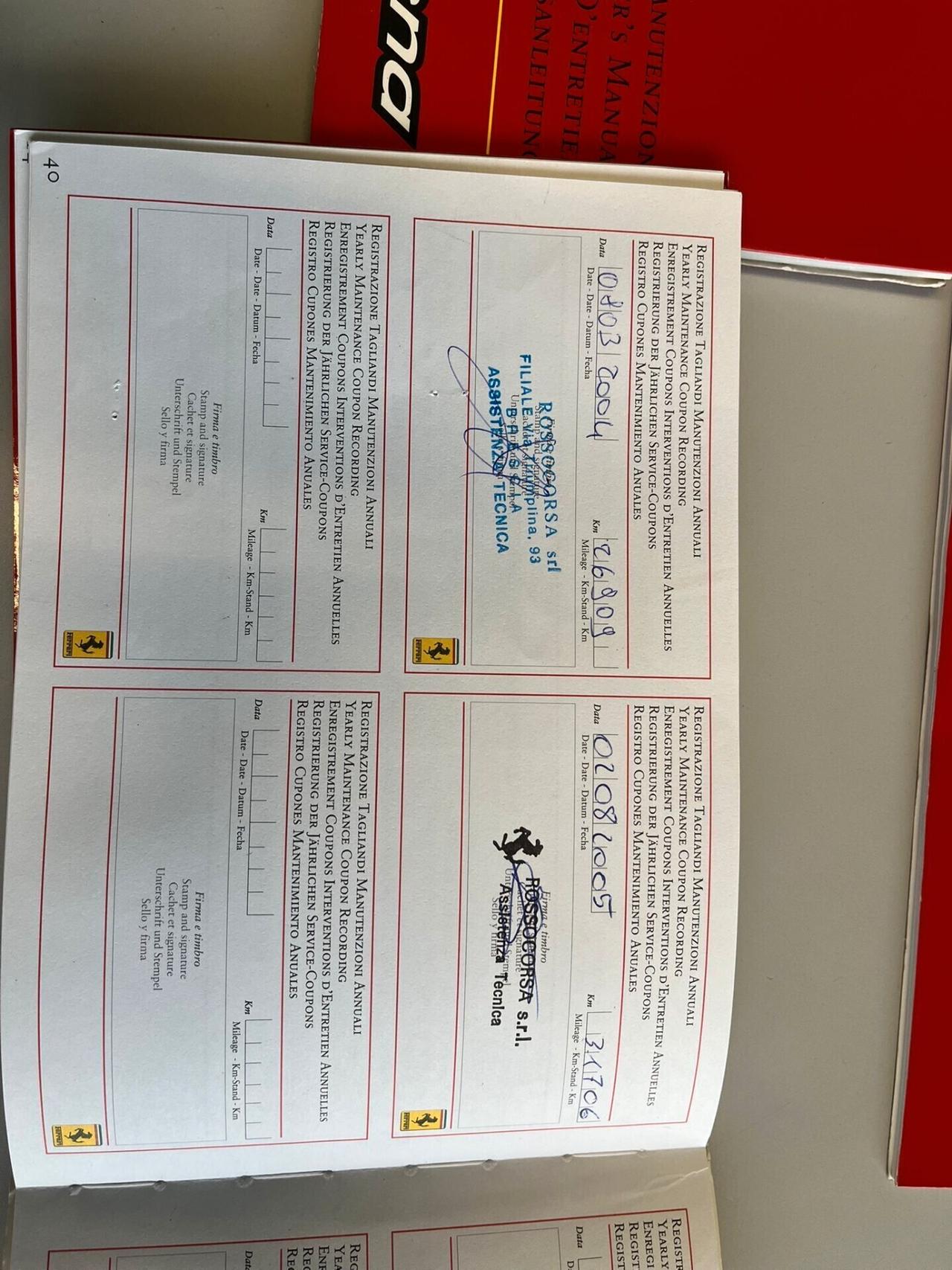 Ferrari 360 Modena F1 ASI con esenzione bollo