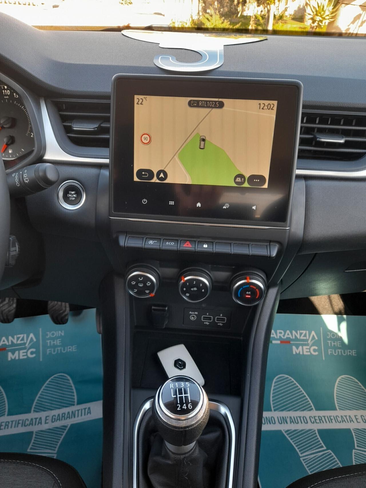 Renault Captur TCe 90 CV Intens ANNO 2022