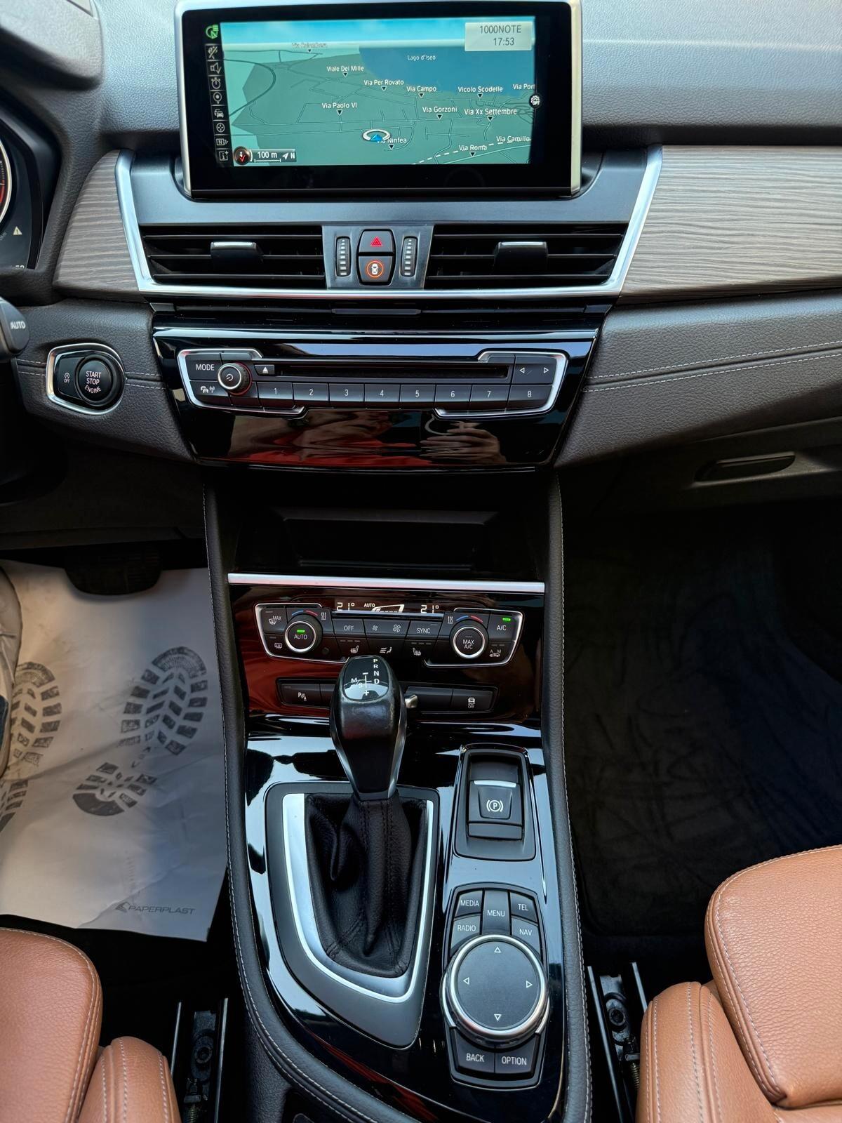 Bmw 2er Active Tourer 220d xDrive Luxury Automatica 7 Posti 4WD