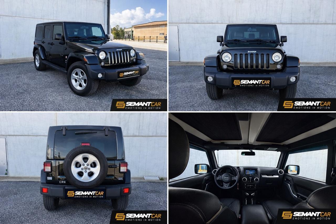 Jeep Wrangler Unlimited 2.8 CRD Sahara Unicoproprietario