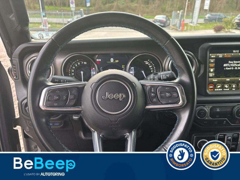 Jeep Wrangler UNLIMITED 2.0 ATX PHEV RUBICON 4XE AUTO