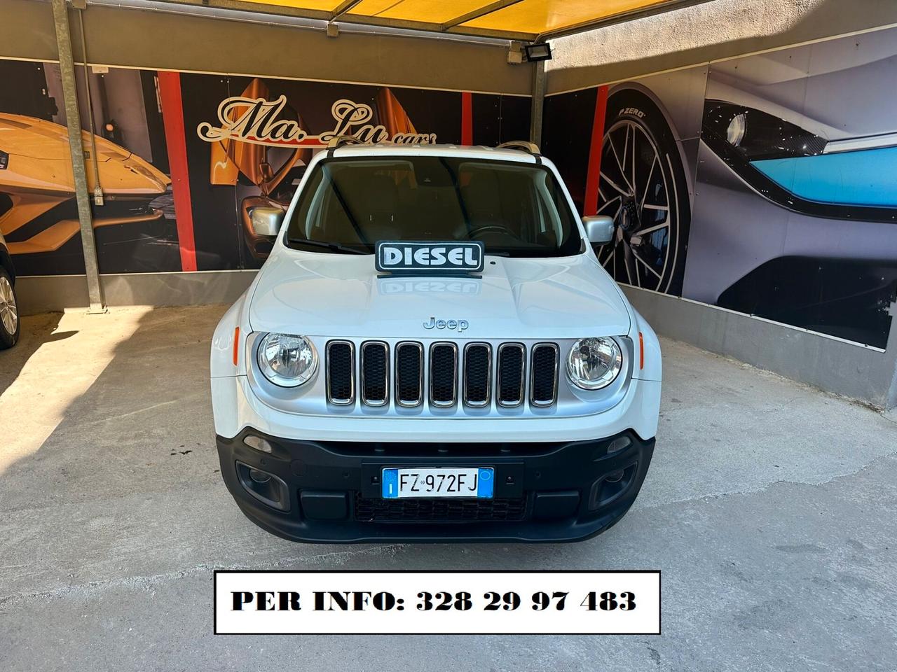 Jeep Renegade Limited 1.6cc diesel 12 mesi gar-2018