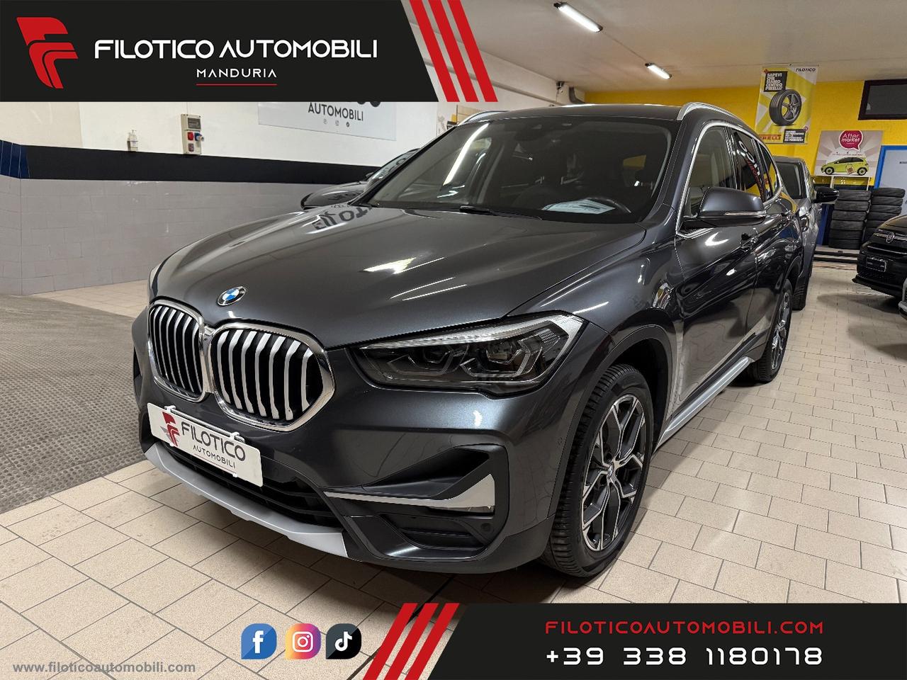 BMW X1 xDrive20d xLine Plus AUTO FARI FULL LED - CERCHI DA 18