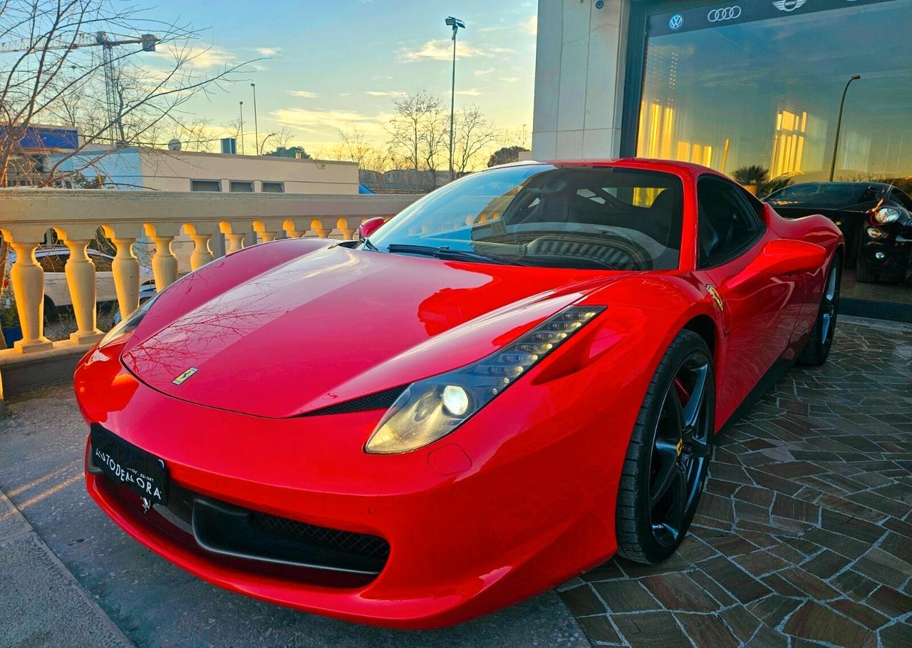 Ferrari 458 Italia DCT Coupe 4.5 Italia#AUTO#ROSSOCORSA#LED#NAVI#PELLE