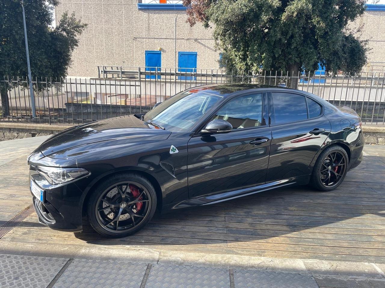 Alfa Romeo Giulia 2.9 V6 Bi-Turbo AT8 Quadrifoglio GEARBOX DAMAGE