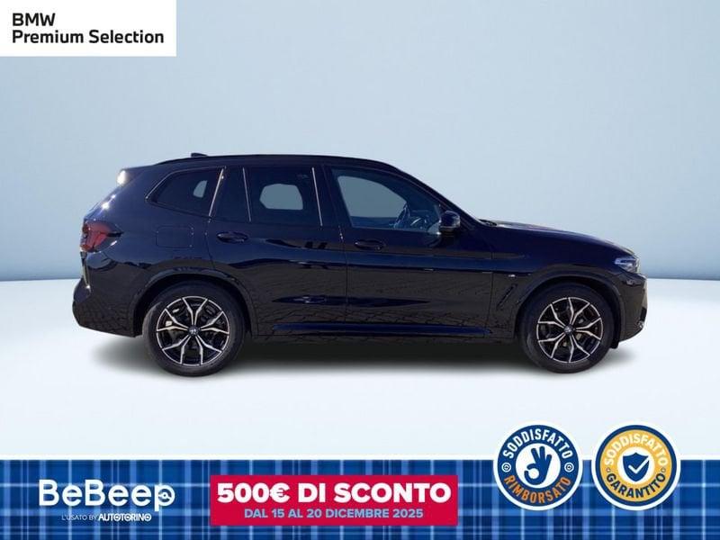 BMW X3 XDRIVE20D MHEV 48V MSPORT AUTO