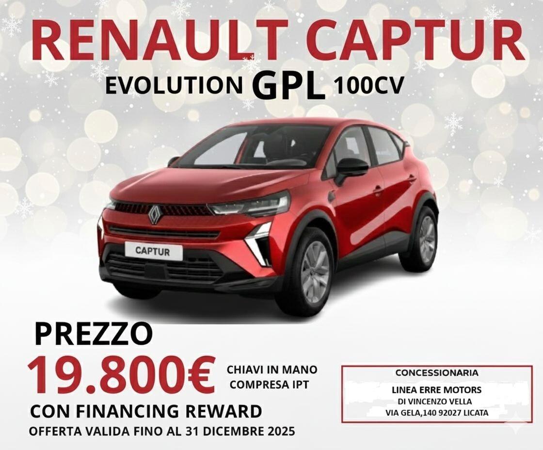 Renault Captur ECO-G 100 CV Evolution