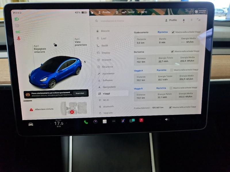 TESLA MODEL 3 75 kWh Long Range Dual Motor AWD Autom. 4 PORTE BERLINA