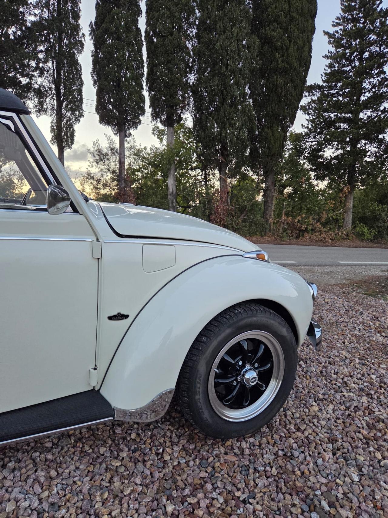 Volkswagen Maggiolone Karman cabrio 1600 vetro piatto