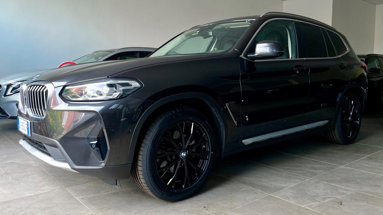 BMW X3 X-DRIVE 20D 48V 2.0 BUSINESS ADVANTAGE 190 CV - FULL LED, PELLE, TELECAMERE 360°