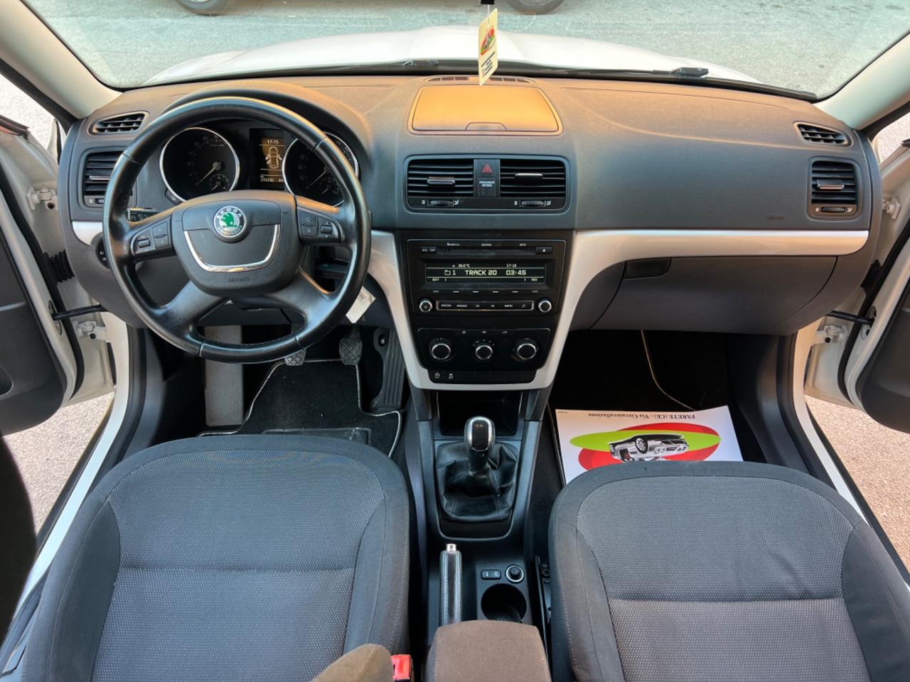 Skoda Yeti 1.6 TDI CR 105CV Active GreenLine
