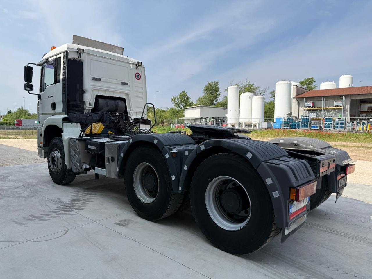MAN 33.480 TGA trattore mezzo d'opera 6x4 impianto ribaltabile