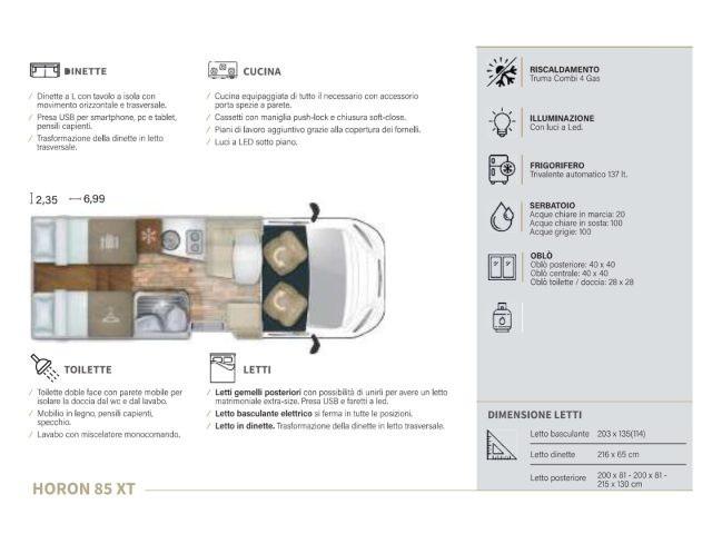 CI INTERNATIONAL HORON 85XT