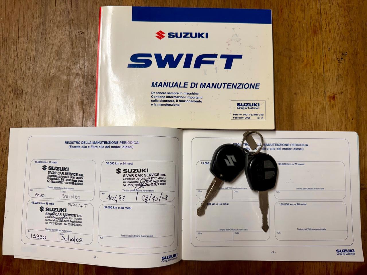 Suzuki Swift 1.3GPL(scadenza 2034) 2006 68.000km per neopatentati