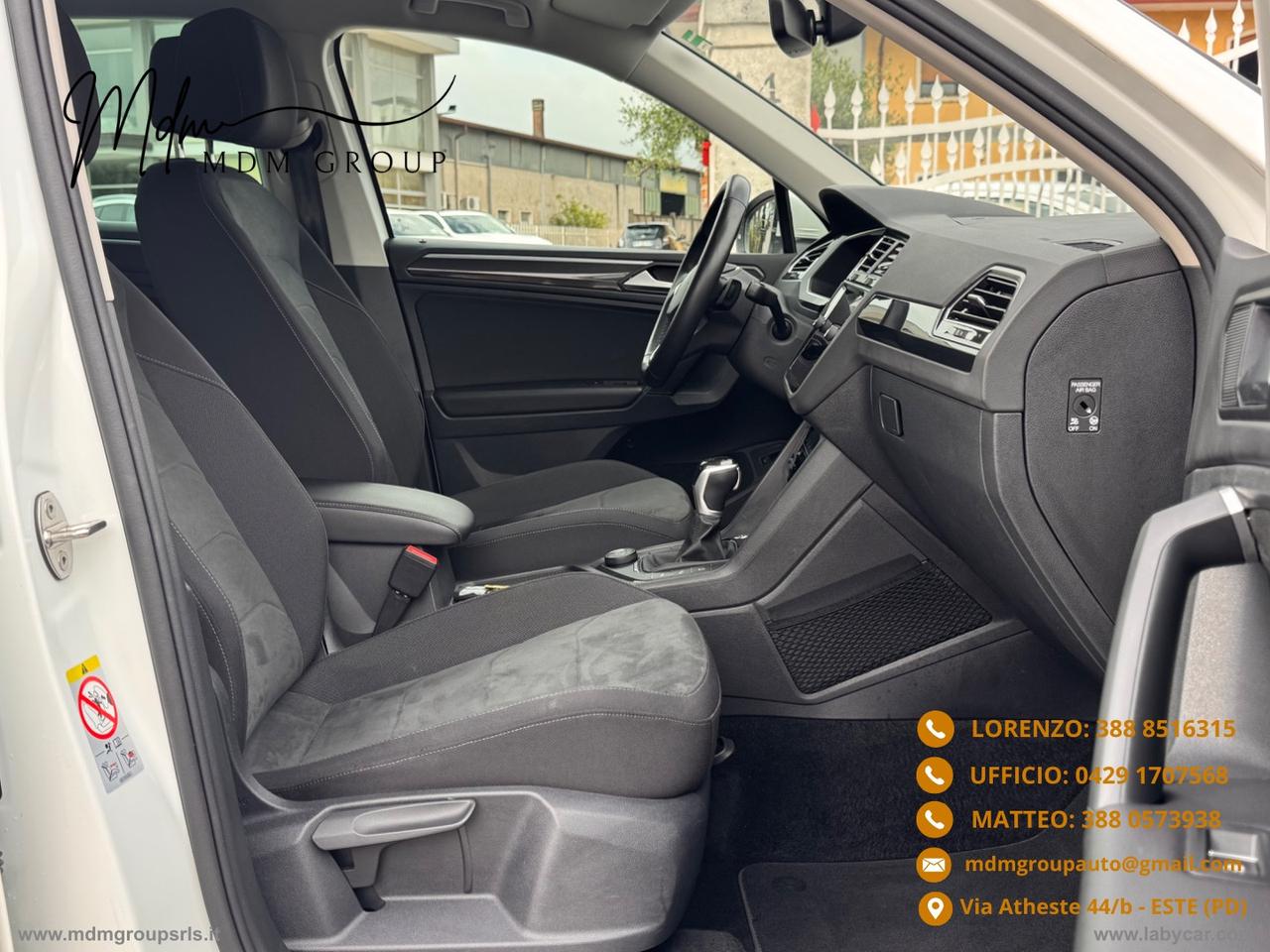 VOLKSWAGEN Tiguan 2.0 TDI 200CV SCR DSG 4MOT. Eleg. IVA ESPOSTA