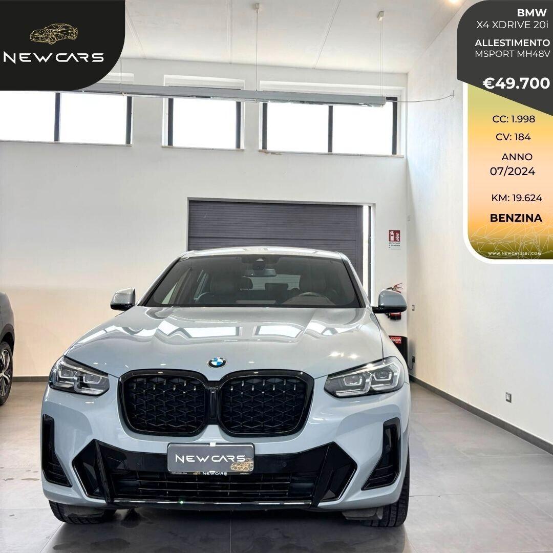 Bmw X4 xDrive20i 48V Msport