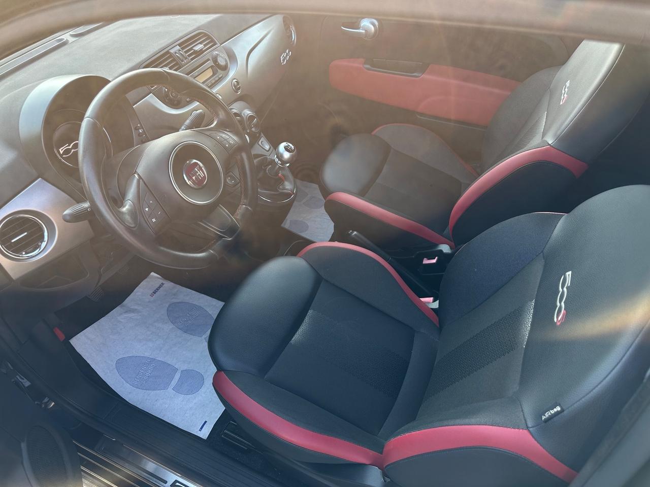 Fiat 500 1.2 sport pelle led cockpit total black