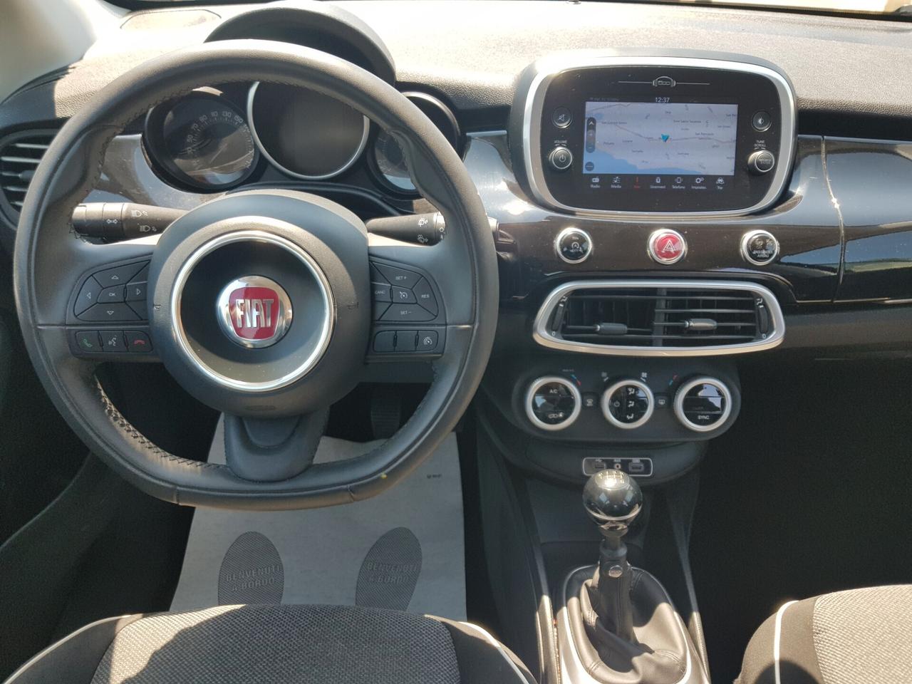 Fiat 500X 1.6 MultiJet 120 CV City Cross Pelle Navy Sensori Park