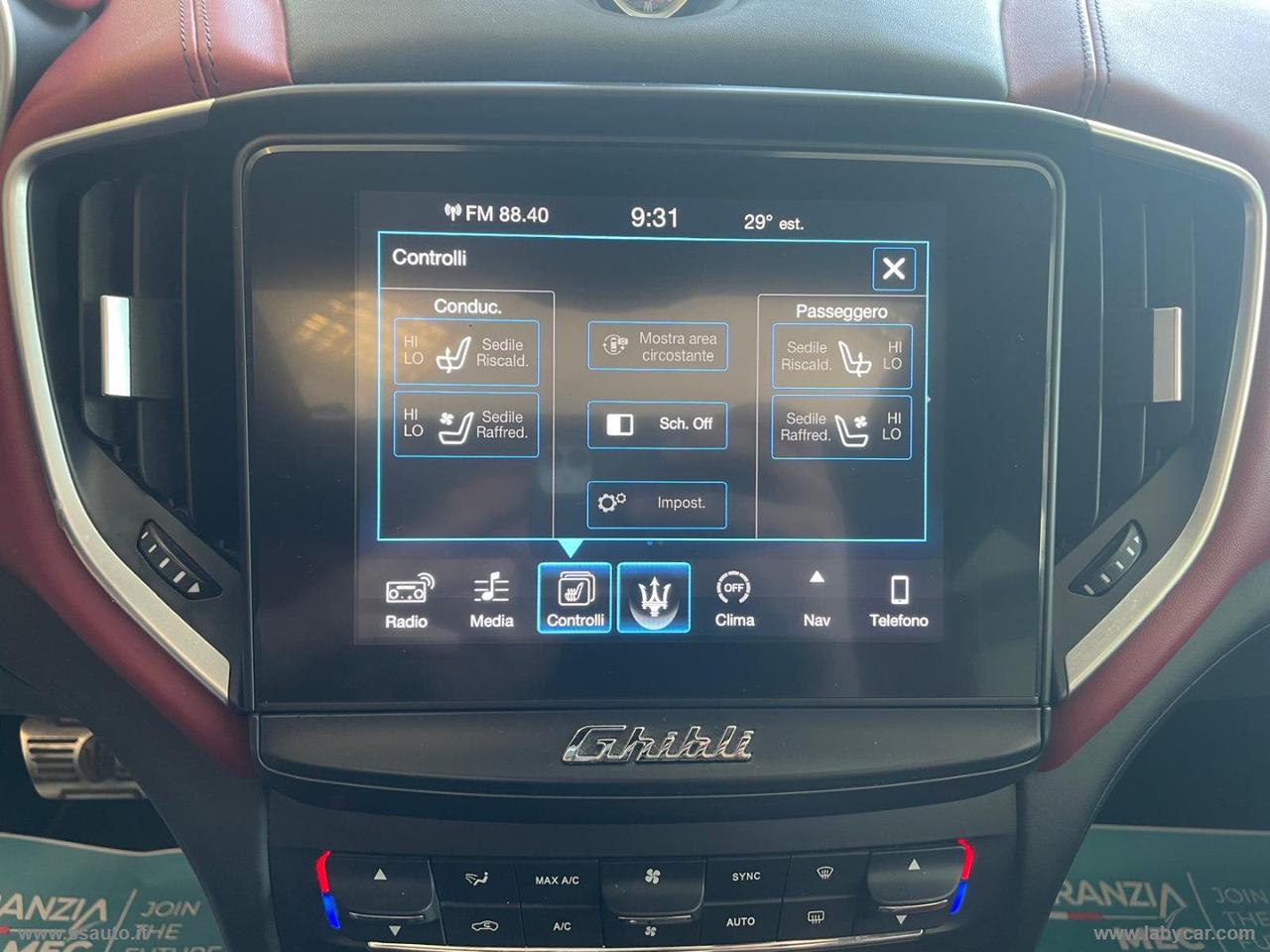 MASERATI Ghibli V6 Diesel 275 CV Nerissimo Ed.