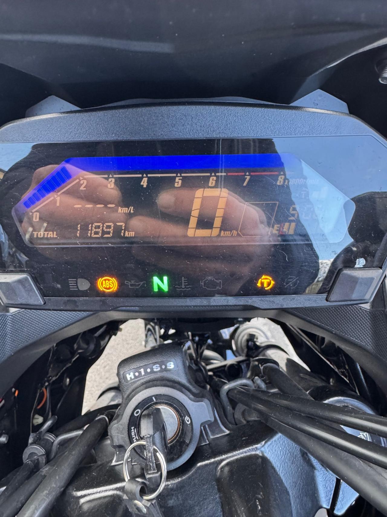 Honda NC 750 Triple black