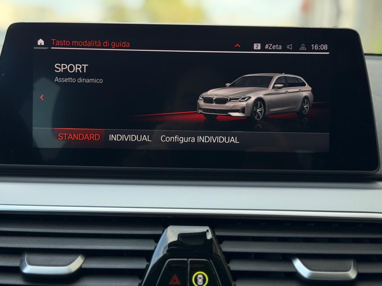 Bmw 520d Touring 190CV mhev PELLE/FUL LED