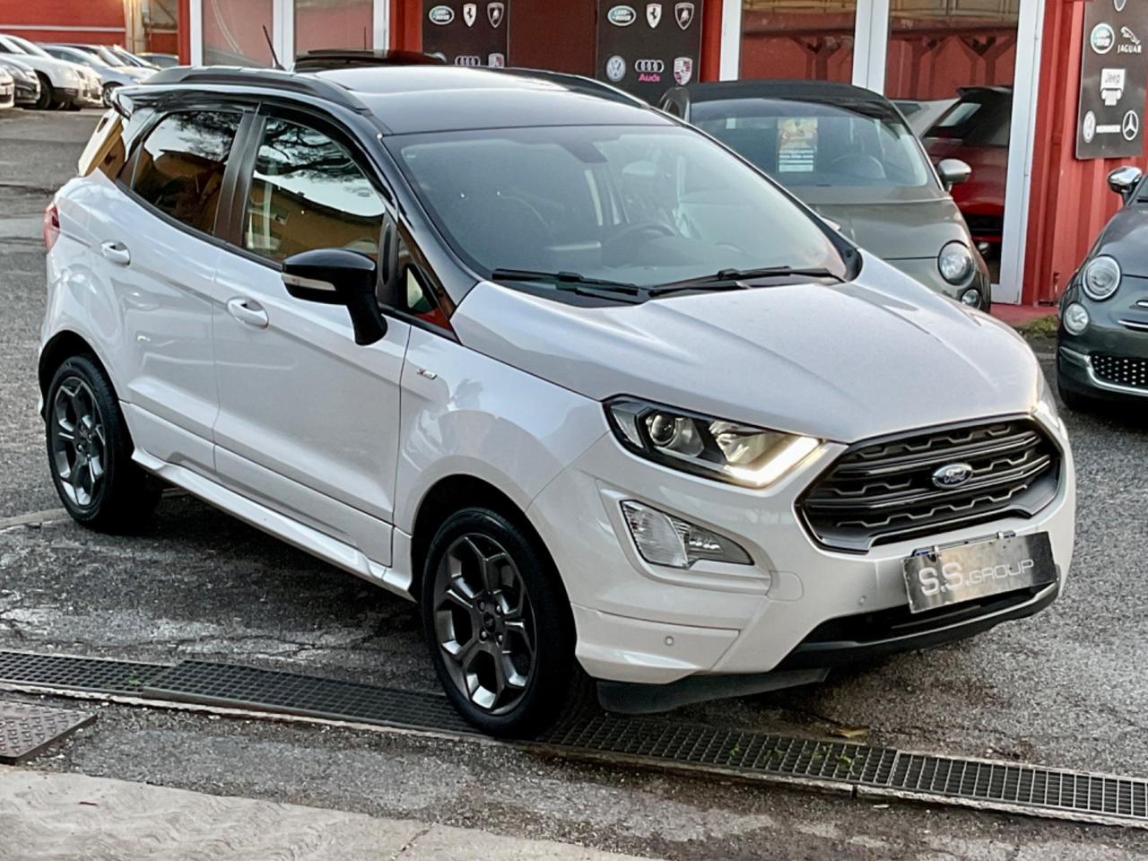 EcoSport 1.5 TDCi-perlato- ST-LINE-unipro-rate-tetto