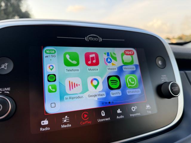 FIAT 500X 1.3 MJET 95CV CLUB+NAVI CARPLAY+CERCHI+PELLETEX