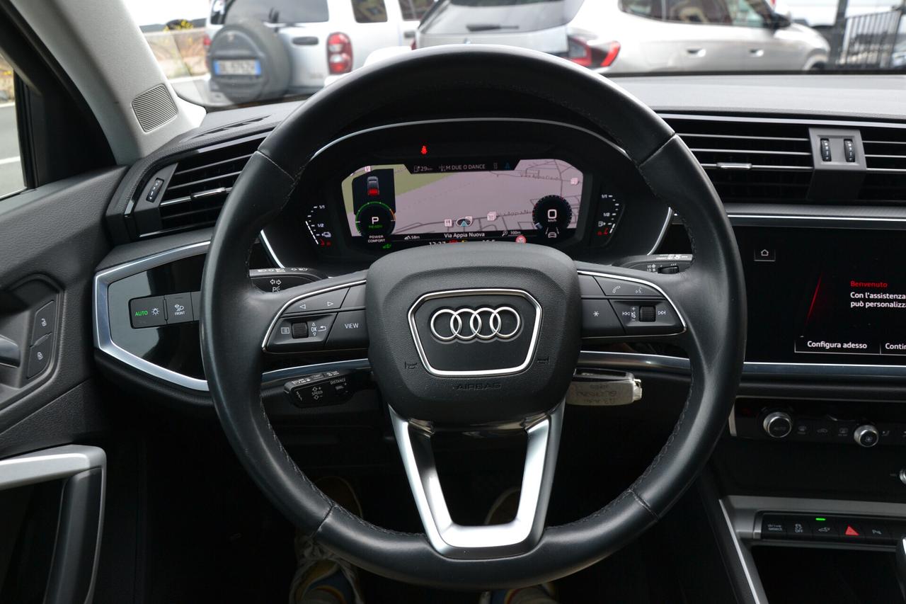 Audi Q3 45 1.4 TFSI 245CV PLUG-IN SPORTBACK **PREZZO VERO