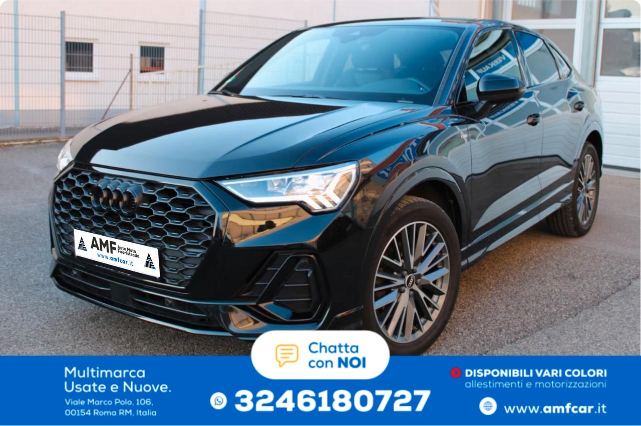 Audi Q3 Sportback 2.0 TDI 3x S Line LED/Virt/Keyles