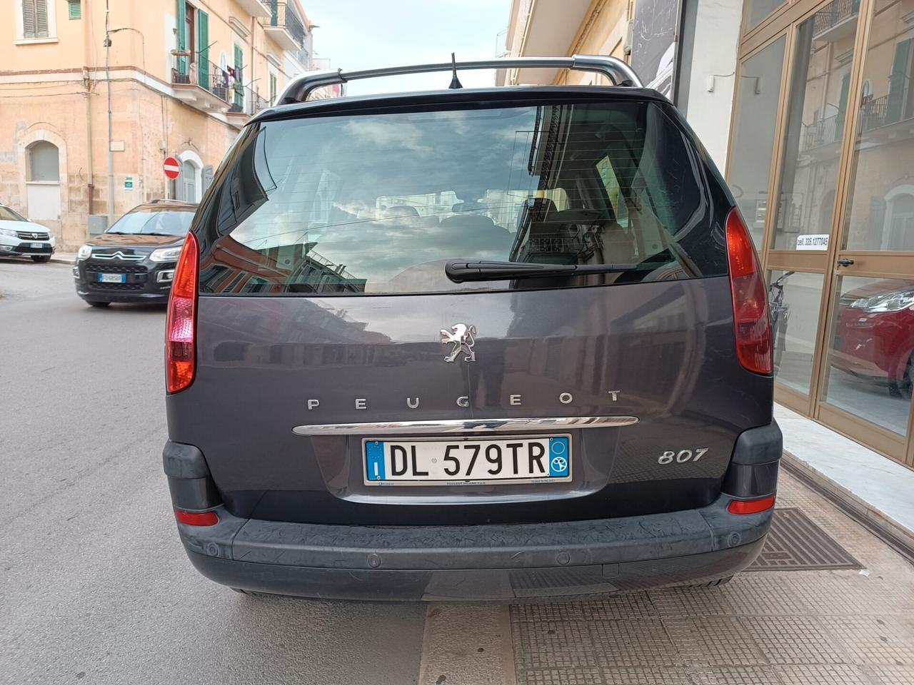 Peugeot 807 2.0 HDi 136 CV autocarro 5 POSTI full