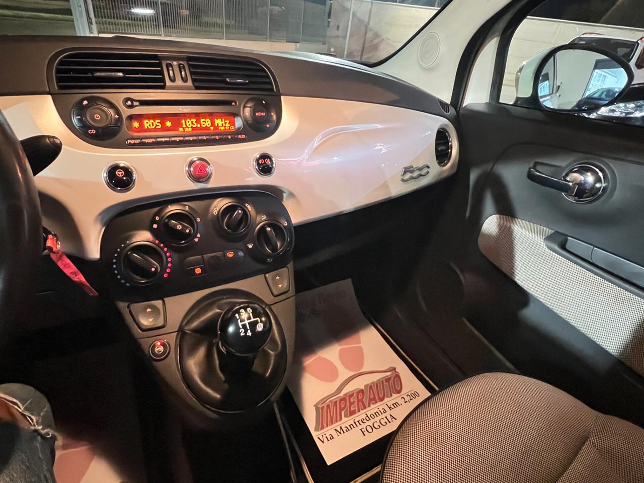 Fiat 500 1.2 Lounge GPL TETTO APRIBILE CON GARANZIA