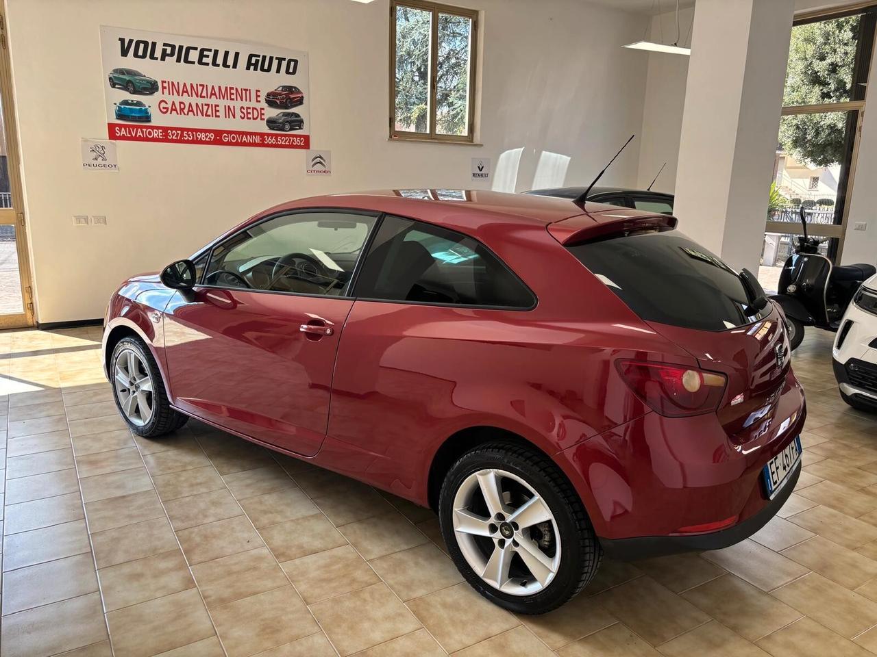 SEAT IBIZA ANNO 2011 BZ 1.2 TSI ADATTA NEOPATENTATI KM 145 mila