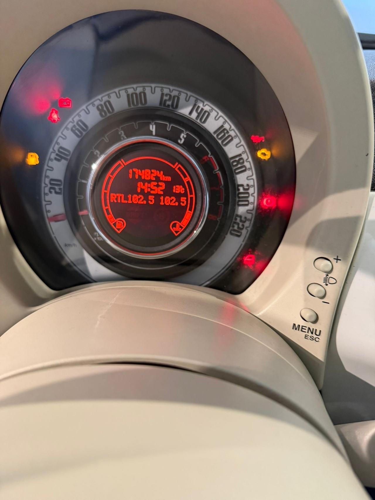 Fiat 500 1.2 -GPL-UNICO PROPRIETARIO