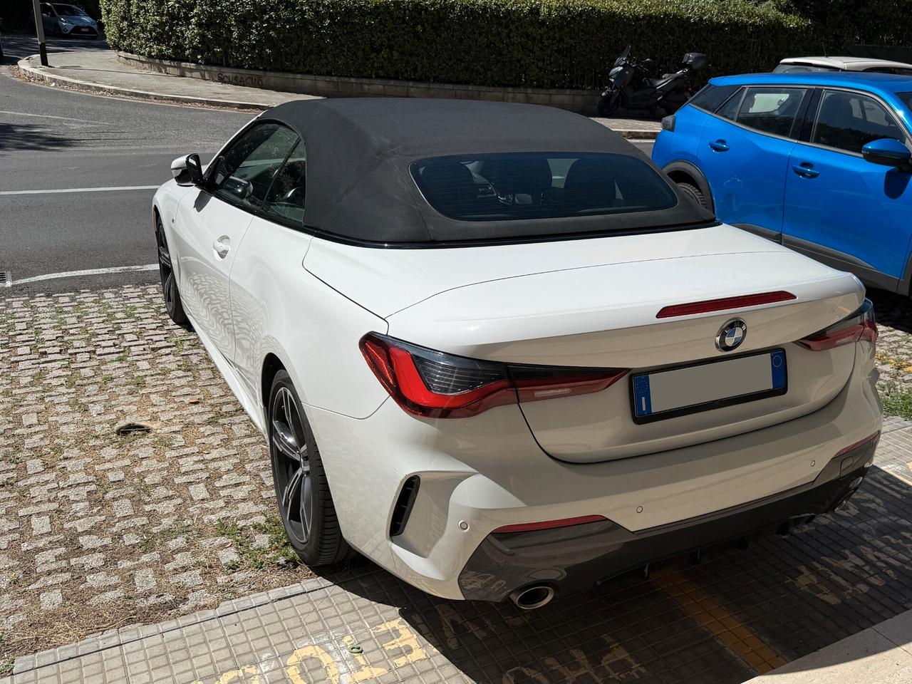 Bmw 420 i M Sport Cabrio full optional prezzo reale no vincolo finanziamento air scarf leve al volante
