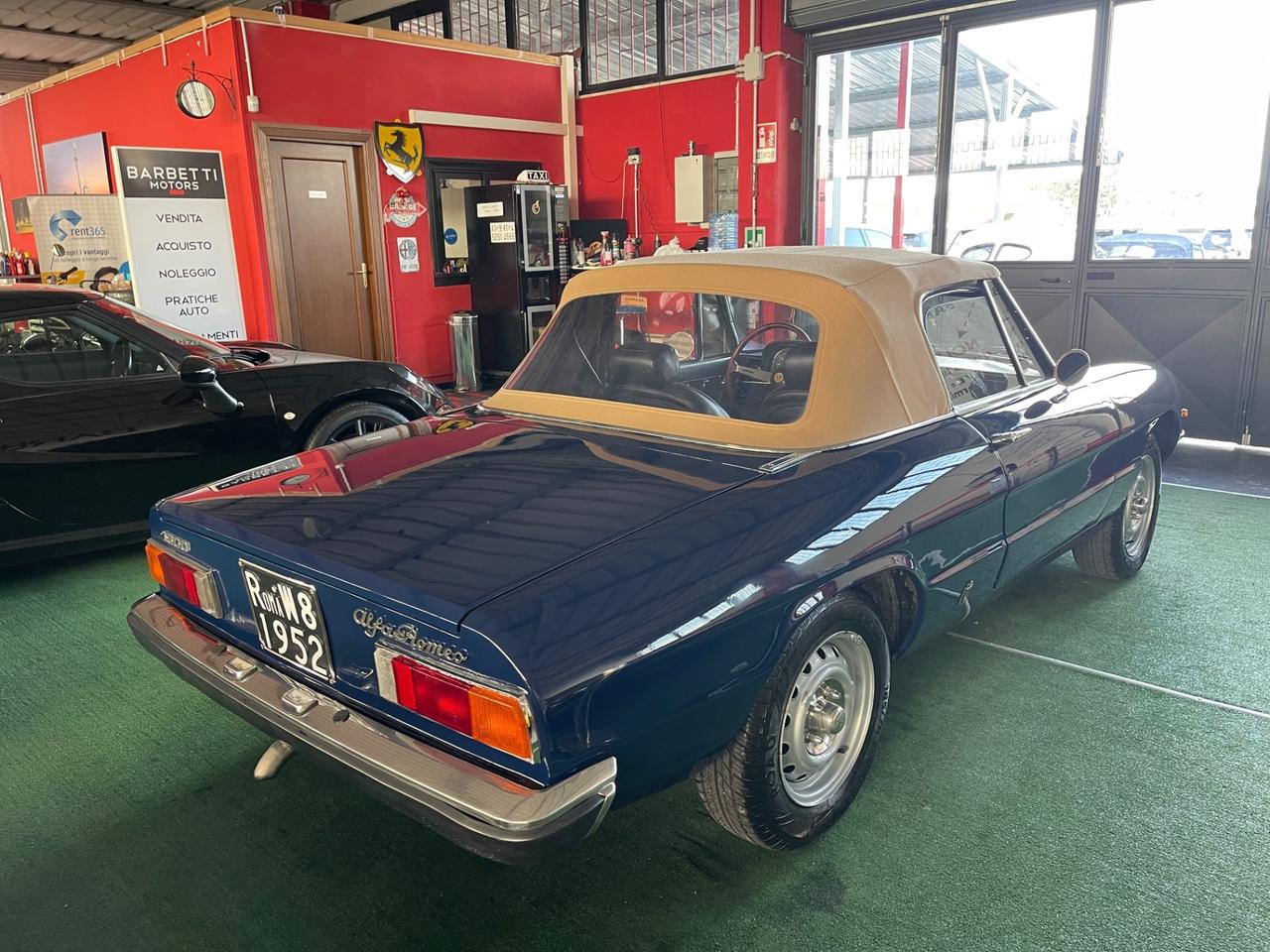 Alfa Romeo Spider 1.3 Coda Tronca ASI PERMUTE RATE