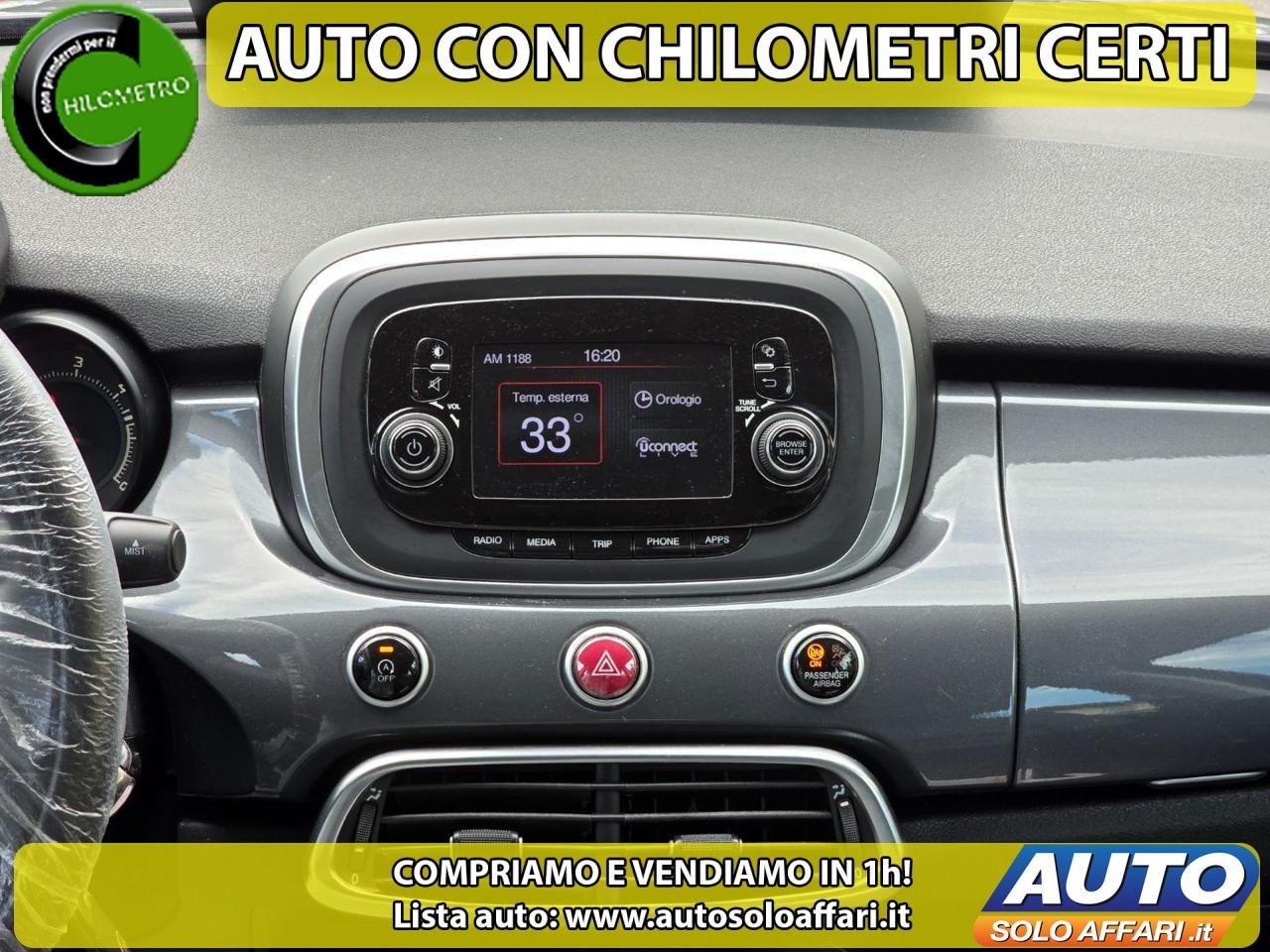 FIAT 500X 1.3 MJT 95CV EURO6B NEOPATENTATI/RATE/PERMUTE