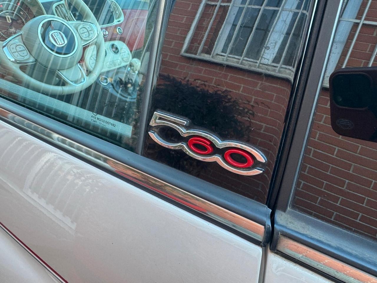 Fiat 500 C 1.2 Lounge 69CV PELLE FRAU