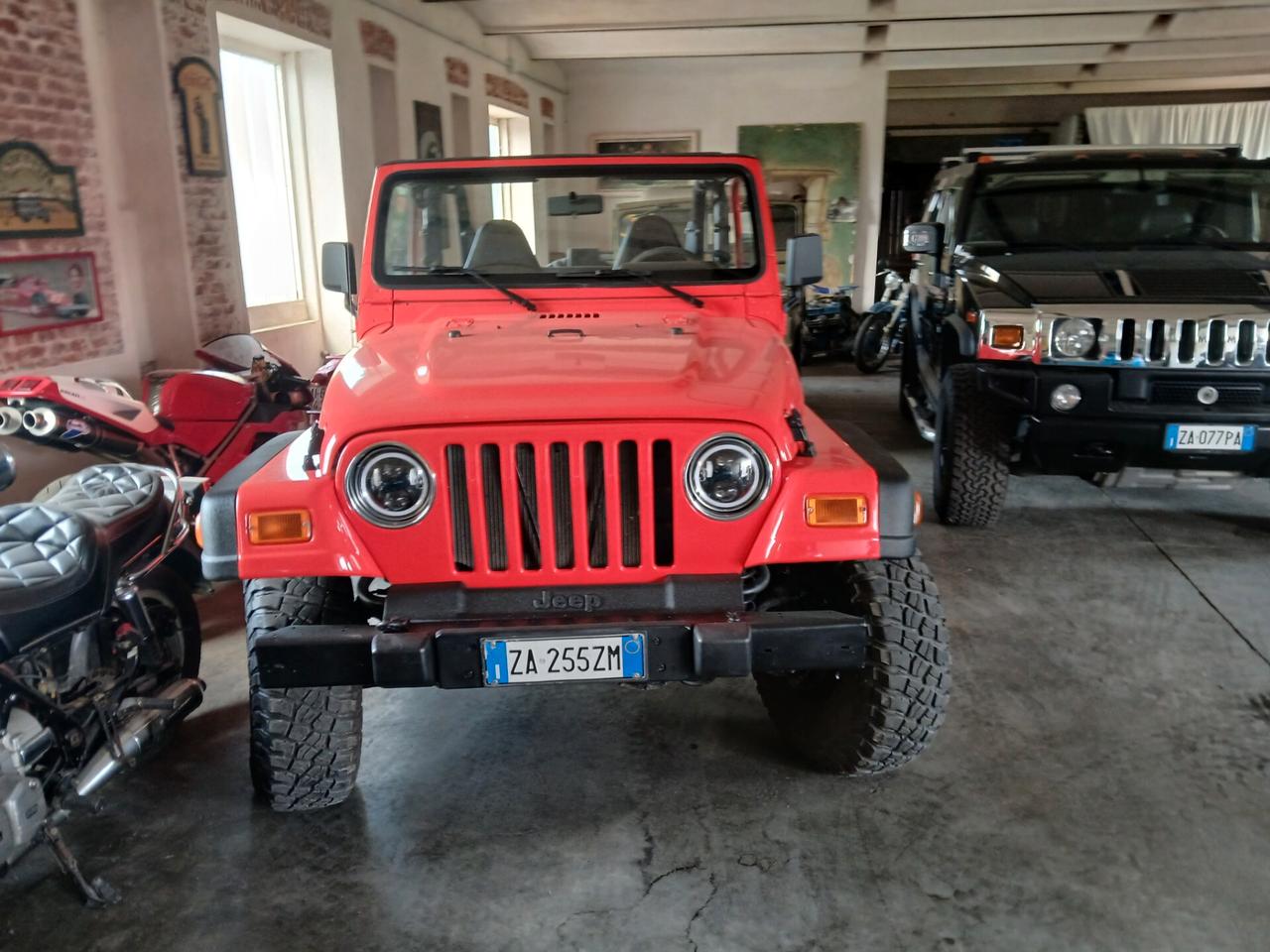 Jeep Wrangler Tj 4.0 omologata Iscritta asi
