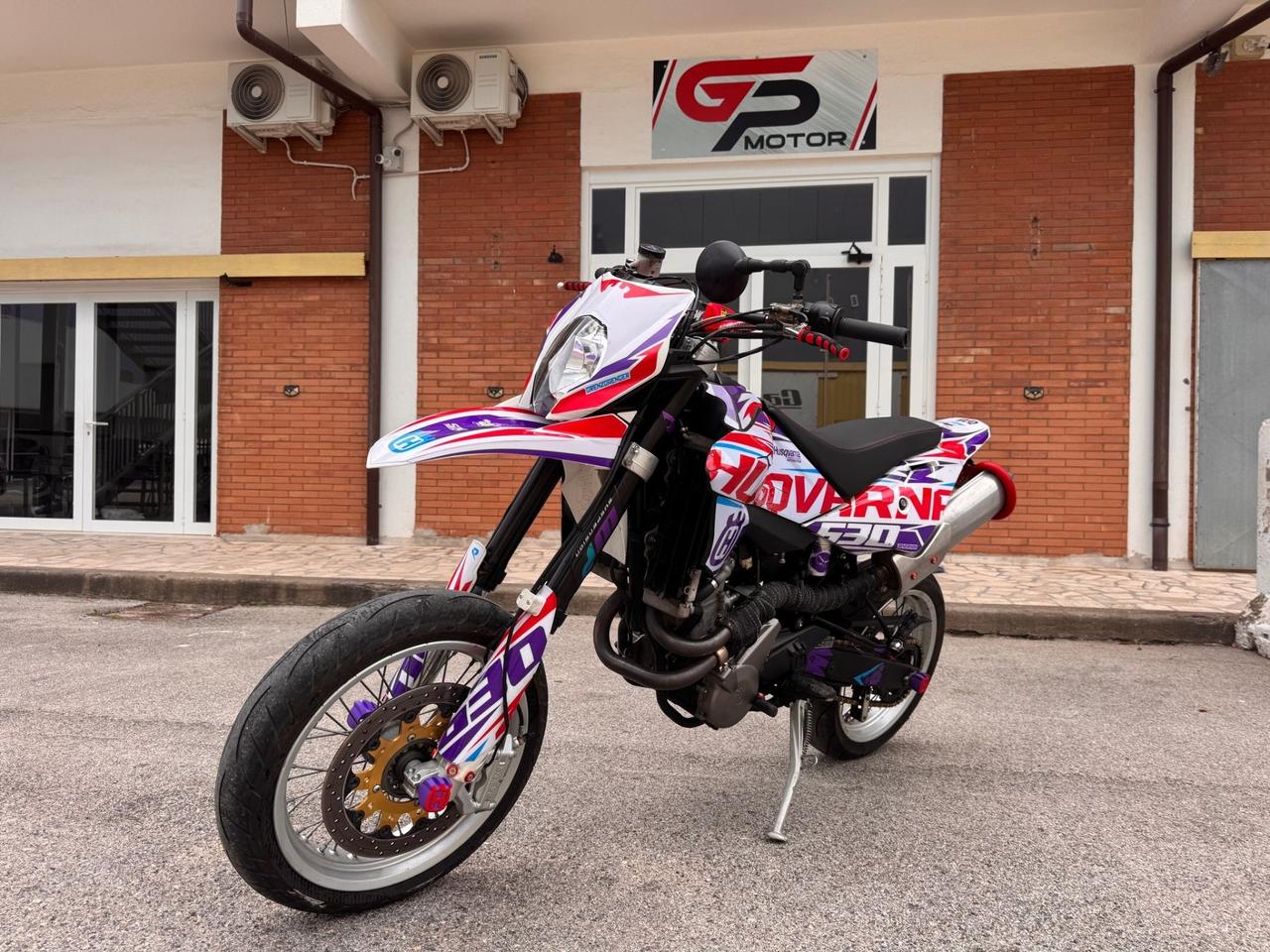 HUSQVARNA SM 630*600*31CV*PREPARAZIONE E GRAFICA GRENZGAENGER*MAI PISTA*FRIZIONE NUOVA*