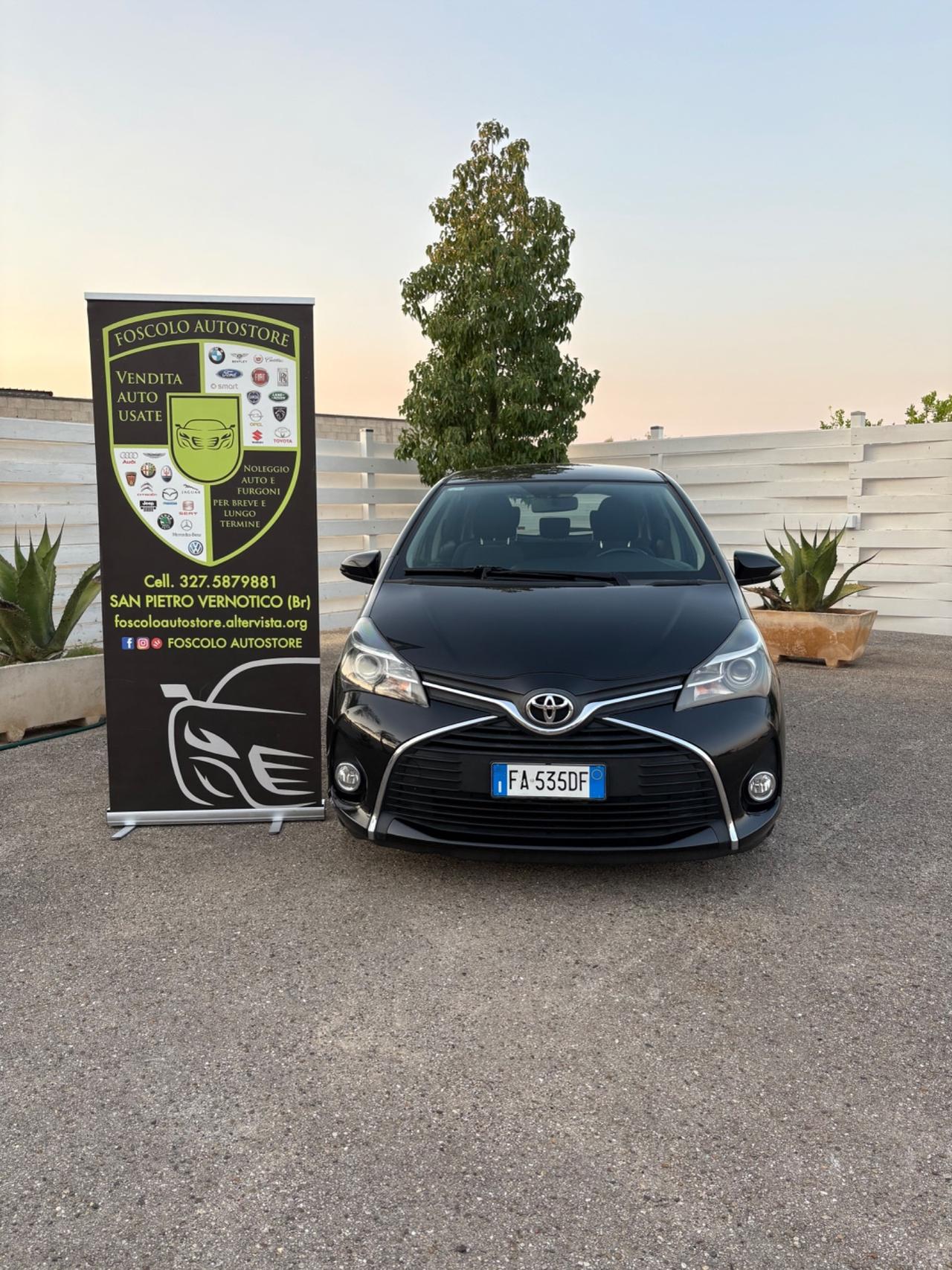 Toyota Yaris 1.4 D-4D 5 porte unico proprietario adatta a neopatentati