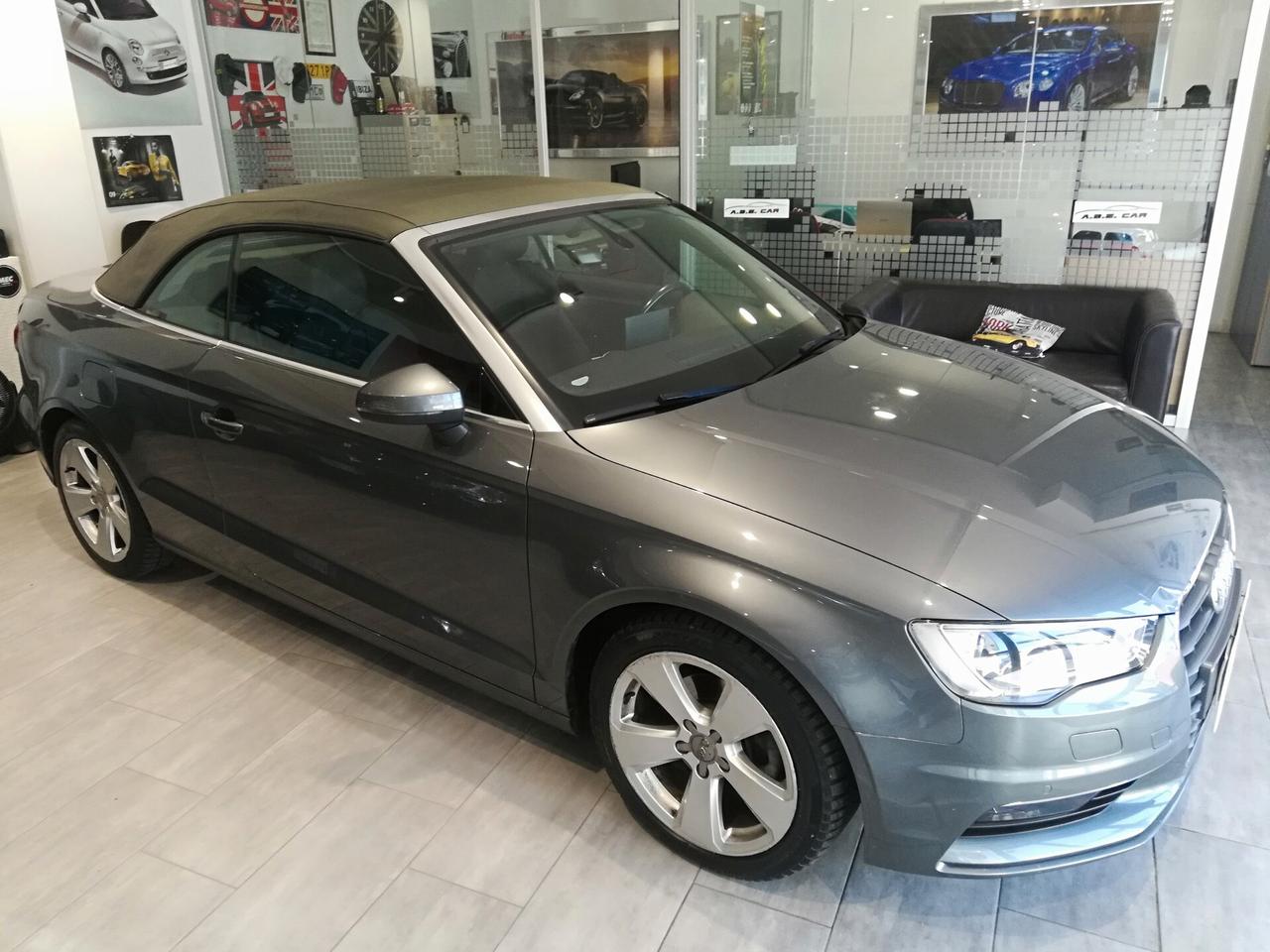 AUDI - A3 Cabrio - 2.0 TDI cl.d S tr. Ambition - EURO6 - FINANZIABILE - RITIRO PERMUTE