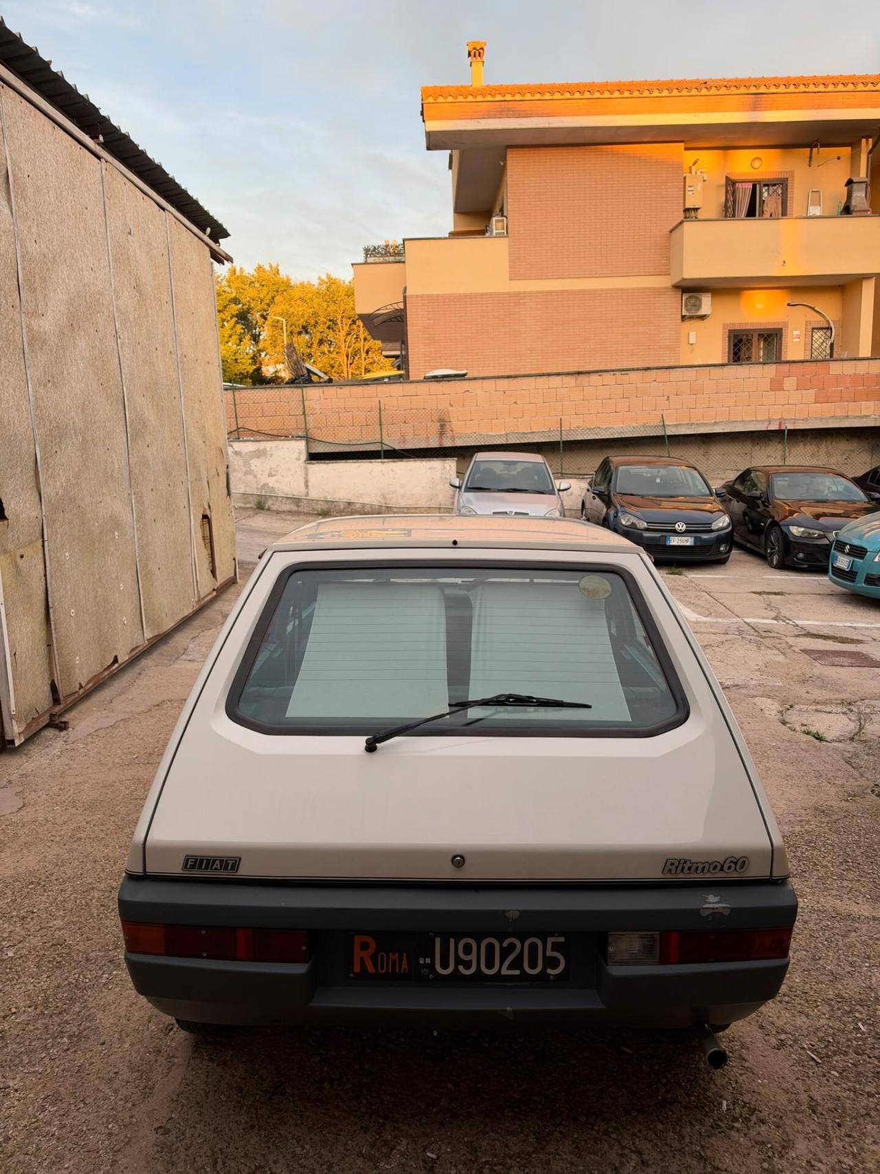 Fiat Ritmo 65 5 porte CL 1.1, ASI TARGA ORO, KM ORIGINALI, PRIMA VERNICE, PERFETTA