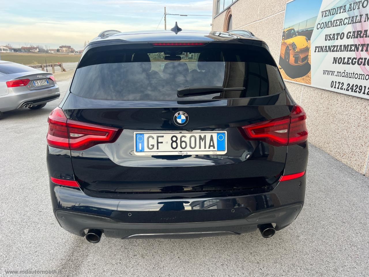 BMW X3 xDrive20d 48V Msport TETTO 20 CAMERA TAGLIANDI BMW